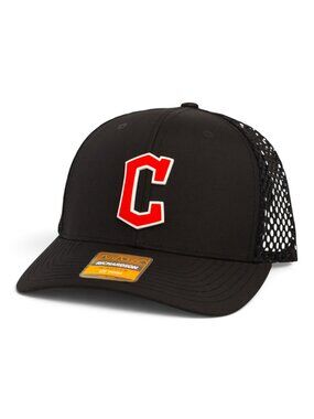 Cleveland Guardians Diamond C 3D Snapback Tilikum Trucker Hat- Black